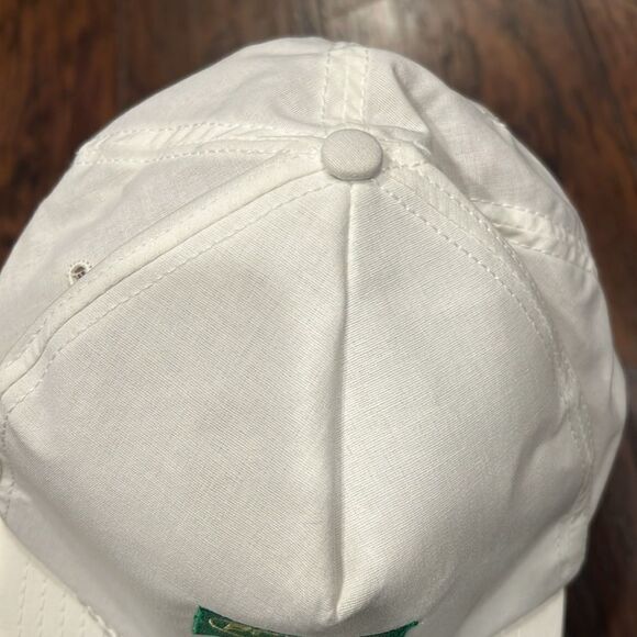 Vintage BP Gas White Cotton Adjustable Trucker Cap Hat made in USA NWOT - Picture 4 of 8